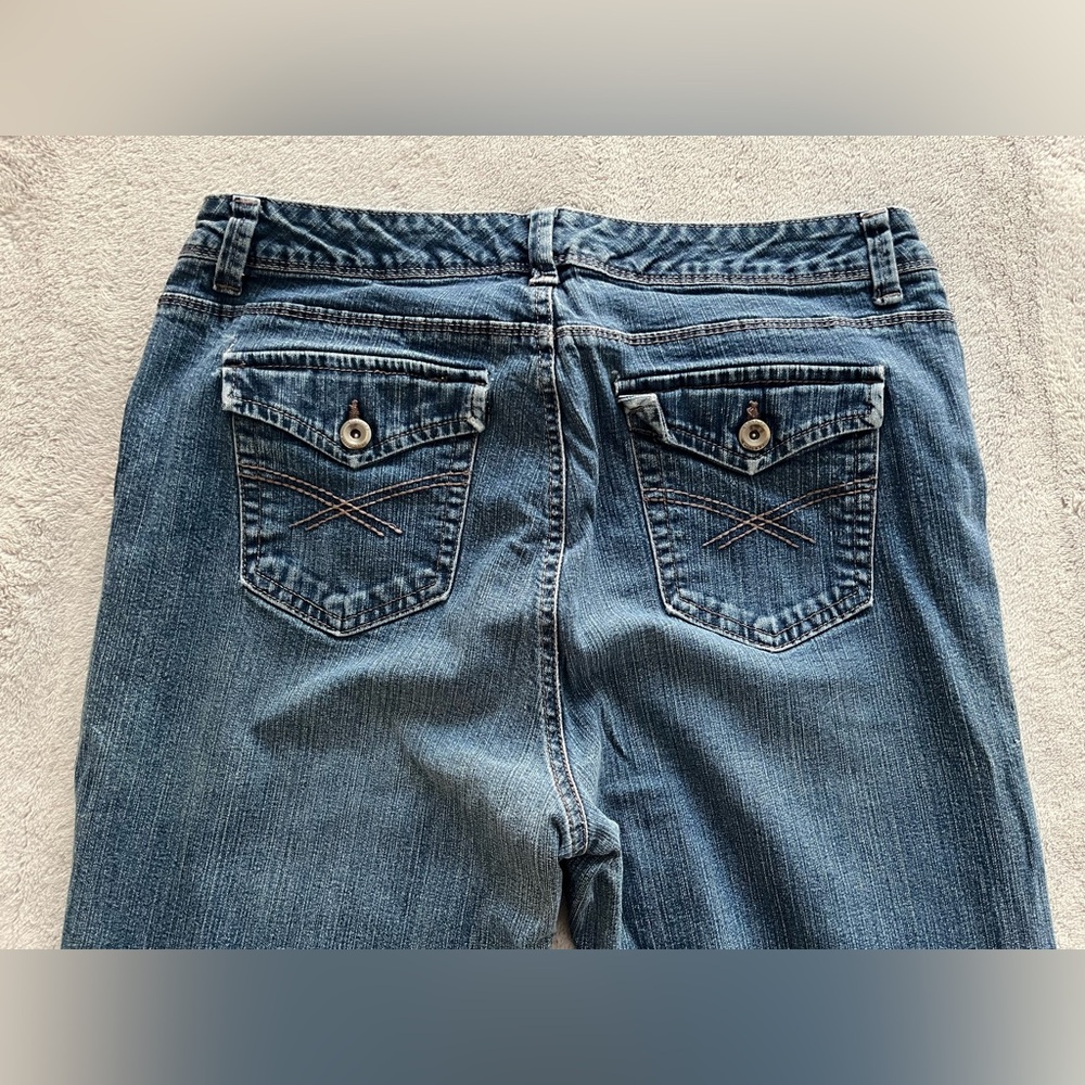 Navy Sonoma Bootcut Denim Jeans Women’s Size 16 Short - Picture 9 of 13